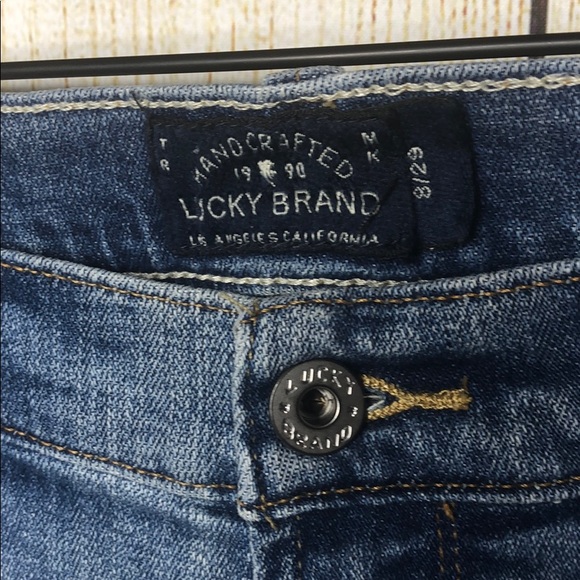 Lucky Brand Sweet Crop Embroided Stitching - Picture 3 of 7
